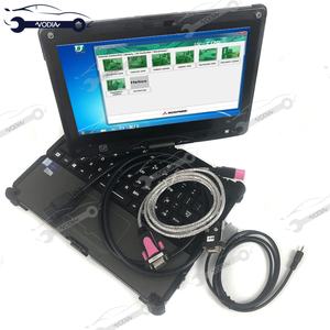 Kit de câbles de diagnostic 12 broches pour chariots élévateurs Mitsubishi, incluant Diagnozer + ordinateur portable V110 - Product Image 1