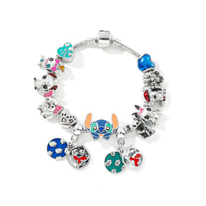 欧美畅销动漫卡通针脚手链套装24平方倒计时日历时尚魅力饰品批发 - Product Image 2