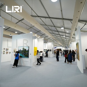 Tente d'exposition de luxe sur mesure avec grand cadre en aluminium pour événements extérieurs et salons professionnels - Product Image 5