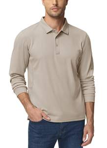 Maglietta Personalizzata con Logo per Uomo Abbigliamento Sportivo <span class=keywords><strong>Polo</strong></span> a Maniche Lunghe Tattica da Esterno <span class=keywords><strong>Polo</strong></span> Personalizzate per Uomo - Product Image 2