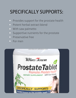 Comprimés et capsules OEM pour la santé de la prostate, étiquette privée personnalisée, pilules pour la prostate à base de plantes avec du palmier nain