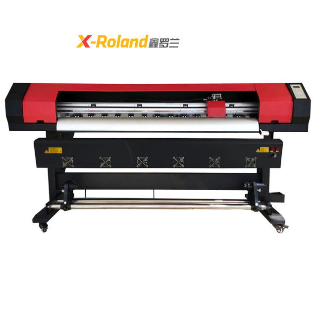 Original Factory 6ft 1.8m Single Head Inkjet Large Format Digital Printer XP600 Printhead