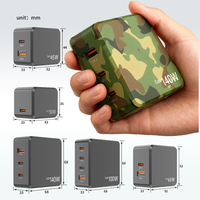 5G Smartphone Schnellladegerät 45W 2 Typ-C Anschlüsse QC3.0 PD Feuerfest OTP Gan 2025 Neuerscheinung Bestseller Handy-Zubehör