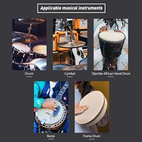 Wholesale Silicone Drum Dampening Gels Drum Silencers Pads Soft Moon Gels for Drums Tone Control