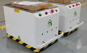 Chasis Robótico <span class=keywords><strong>AGV</strong></span> Móvil Inteligente, Carro Robótico de Logística con Navegación Magnética Modelo B50, Plataforma Rodante con Tiempo de Trabajo de 24 Horas - Product Image 6