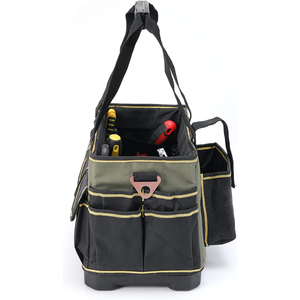 9-Piece Foldable Lightweight Industrial Grade Gardening Hand Tools Set with Waterproof Durable Organizer Handbag-Proof Nylon - Product Image 1