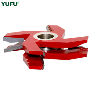 Fresas Combinadas de Aleación de Tungsteno y Cobalto YUFU, Brillantes (Sin Recubrimiento), para Trabajar la Madera y Tableros de Núcleo de Puerta, Duraderas - Product Image 1