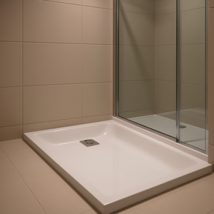 Plato de Ducha Rectangular Serenity 70 x 90 cm Gris 7035 - Product Image 3