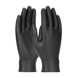 Guantes de Seguridad Negros GripPaaz INDUSTRIAL STARTER SPA 246BK-L de 240 mm, Talla L, Caja de 50 - Product Image 1
