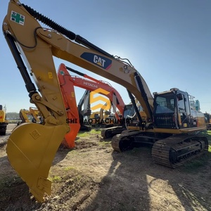 Presque neuf, peu d'heures de fonctionnement, haute qualité, excavateur hydraulique sur chenilles Caterpillar 329D2 d'occasion de 29 tonnes pour les chantiers de construction - Product Image 1