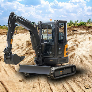 3000KG Mini Excavadora Auger Accesorio United Rentals Kit de pulgar hidráulico Tractor <span class=keywords><strong>Retroexcavadora</strong></span> 4 en 1 Cubo Dozer Blade Motor Fan - Product Image 3