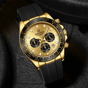 นาฬิกาข้อมือ NAVIFORCE Sport Chronograph แบรนด์ดังสำหรับผู้ชาย สายซิลิโคน ควอตซ์ กันน้ำ รุ่นดั้งเดิม 8054 - Product Image 4