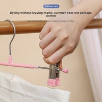 Hosenbügel-Clips für den Haushalt, nicht markierend, extra stark, rutschfest, nordischer Stil, kunststoffbeschichtet, aus hochmanganhaltigem Stahl für Röcke