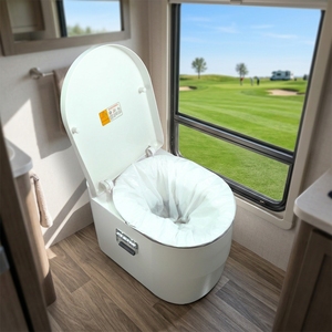 Toilettes intelligentes sans eau pour le camping, portables, étanches, anti-odeurs, à chasse sèche, sans eau, pour caravane, camping-car, camping - Product Image 1