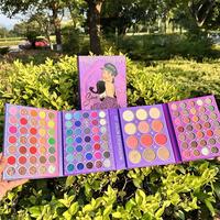 Nouvelle étiquette 117 couleurs longue durée étanche paillettes palette ombre à paupières
