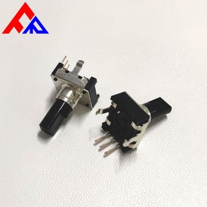 Encoder Incremental Miniatura de Doble Eje al por Mayor, Interruptor de Control de Volumen de Eje Hueco Rotatorio DC5V 30000 Ciclos para Hogar Inteligente - Product Image 5