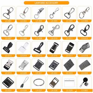 Custom Logo College <b>Lanyards</b> with Cell Phone Strap & ID Card Strip Reflective <b>Polyester</b> Silk Screen Printed - Product Image 3