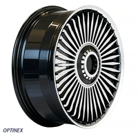 Velg Off-road Multi Spoke Forged 18 19 20 21 22 23 5x120 72.6 95.2 Untuk Range Rover Land Rover Discovery L462 Defender L663