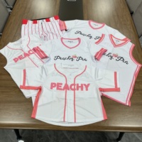 Set Jersey Baseball Custom, Pakaian Baseball Anak-Anak Unisex, Seragam Latihan Baseball Klub Tim Lapangan, Kaos dan Celana Pendek Baseball