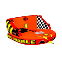 SPORTSSTUFF Tube gonflable remorquable en PVC à 2 cavaliers pour le ski nautique et les aventures nautiques