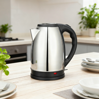 Belle qualité nouveau modèle 2.0 L 304 acier inoxydable bouilloire électrique température contrôlée sans fil pour hôtel usage domestique