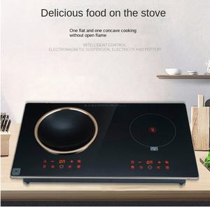 เตาแม่เหล็กไฟฟ้า2หัวเตาแม่เหล็กไฟฟ้าตัวเรือนสแตนเลสในตัวใช้แบตเตอรี่เตาแม่เหล็กไฟฟ้า - Product Image 5