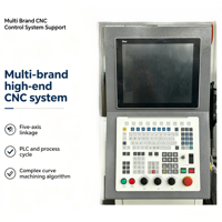 Centro de Mecanizado Vertical de 5 Ejes U300, Fresadora CNC de Alta Precisión, VMC Industrial para Metal, Herramienta Automatizada de Uso Pesado