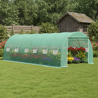 Serre miniature en plastique avec structure en acier anti-vieillissement pour jardin, toutes saisons, Zhejiang par Sunshine Garden