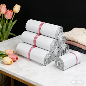 Enveloppes en polyéthylène en gros pour l'emballage de vêtements, sacs d'expédition imperméables, impression offset/sérigraphie, options de plusieurs épaisseurs - Product Image 1