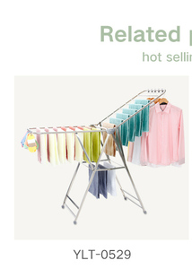 Séchoir à linge pliable en métal pour <span class=keywords><strong>salle</strong></span> <span class=keywords><strong>de</strong></span> <span class=keywords><strong>bain</strong></span> avec support pliable amovible pour séchage à un seul niveau - Product Image 5