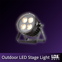 Luz de Superficie de Alta Calidad 4*50W, Luz Fría Blanca para Exteriores, Escenarios, Discotecas, Conciertos, Resistente al Agua, Cuatro Ojos, Modos de Control DMX512 FB4