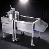 Machine à Popcorn Industrielle, Équipement Commercial à Gaz pour la Fabrication de Popcorn à Grande Échelle pour la Production de Snacks