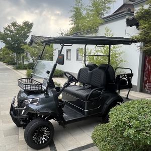 Carrito de Golf Eléctrico de 4 Plazas, Certificado por EEC, DOT y GCC, Ideal para Caminos No Públicos - Product Image 1