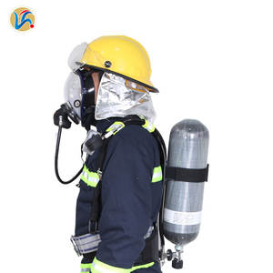 YEAN Penjualan Panas <span class=keywords><strong>Respirator</strong></span> Gas Serat Karbon Portabel Nyaman Untuk Petugas Pemadam Kebakaran Dengan Alarm Suara - Product Image 2