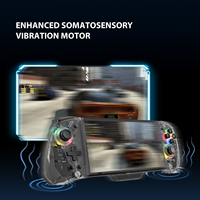 Penjualan Panas Pengontrol Joypad Nirkabel Genggam dengan Getaran Motor Ganda Turbo yang Dapat Disesuaikan