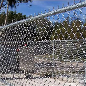 सस्ते कीमत 2-4 गेज 6 फीट डायमंड चेन लिंक बाड़ वायर एक्सेसरीज - Product Image 1