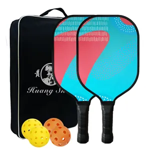 2023 new cheaper high quality Wholesale light weight Graphite carbon fiber composite pickleball pickle ball paddle racket