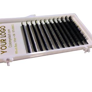 Volume russe classique Extensions de cils individuels 0.15mm faux soie vison marque privée cils de vison pour l'application de beauté - Product Image 3