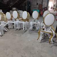 Chaise de mariage en métal pour banquets et événements – Offre spéciale, vente en gros