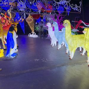 बड़े राल से सजाए गए ग्लास फाइबर पशु हाथी मूर्तिकला चिड़ियाघर सिमुलेशन जंगली पशु हाथी प्रतिमा - Product Image 5