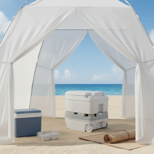 キャンピングトイレ ポータブル RV用 - 軽量/衛生的 アウトドア簡易トイレ - Product Image 4