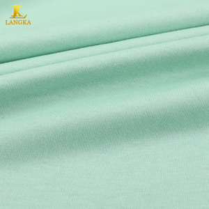 Tissu en jersey simple 100% coton peigné biologique 180GSM 21S - Doux et respirant pour T-shirt et polo - Product Image 3