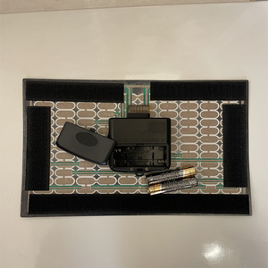 Tùy chỉnh thiết kế ánh sáng lên <span class=keywords><strong>EL</strong></span> <span class=keywords><strong>Flashing</strong></span> Bảng điều chỉnh electroluminescent âm thanh kích hoạt T-Shirt bảng điều chỉnh với 2AAA pin cho T-Shirt <span class=keywords><strong>cap</strong></span> - Product Image 4