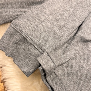 <span class=keywords><strong>Pigiama</strong></span> da <span class=keywords><strong>donna</strong></span> Kardashian personalizzato primavera e autunno modale con pantaloni a maniche lunghe a 60 fili che possono essere indossati come capispalla - Product Image 6