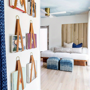 Sac de rangement pour magazines de style français YY, rangement pour chapeaux de soleil, support mural décoratif pour journaux, étagère de style minimaliste - Product Image 5