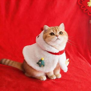 Lindo Disfraz de Perro de Navidad con Capa de Nieve, Ropa de Invierno para Mascotas, Accesorio de Vestimenta de Dibujos Animados para Perros - Product Image 2