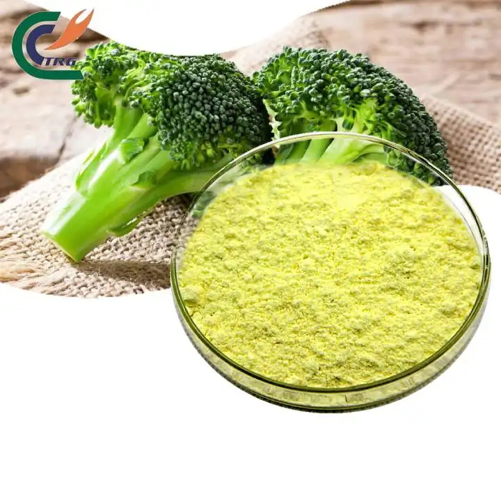 Broccoli Extract Pure Broccoli Spruit Extract 0.1-98% Sulforafaan Glucosinolaatpoeder