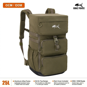 <span class=keywords><strong>Mochila</strong></span> <span class=keywords><strong>de</strong></span> Caza GAF 500D <span class=keywords><strong>de</strong></span> Nailon <span class=keywords><strong>de</strong></span> 25L, Impermeable, con Asiento Integrado, para Entrenamiento al Aire Libre - Product Image 1
