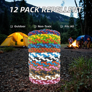 Repelente de Mosquitos con Aceites Esenciales para Deportes al Aire Libre, <span class=keywords><strong>Pulsera</strong></span> Tejida a Mano para Niños y Adultos, Sin DEET, Natural y No Tóxico - Product Image 4
