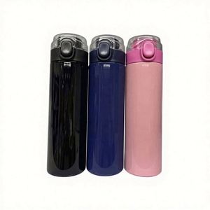2026 Very New 304 Double Wall Vacuum Insulated Stainless <b>Steel</b> Water <b>Bottle</b> for Business Gifts Customizable Logo Color - Product Image 1